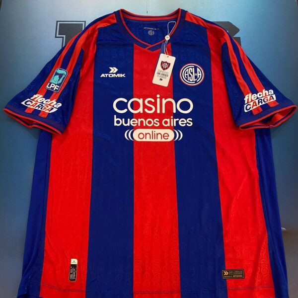 Camiseta de San Lorenzo 2026 ATOMIK! TALLES S AL XXXL! jugador a eleccion!