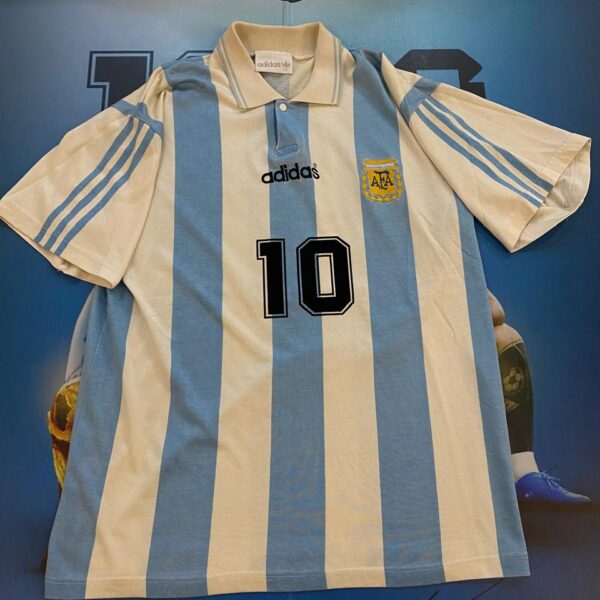 Camiseta de la selección Argentina 1994 10 Maradona talle 2