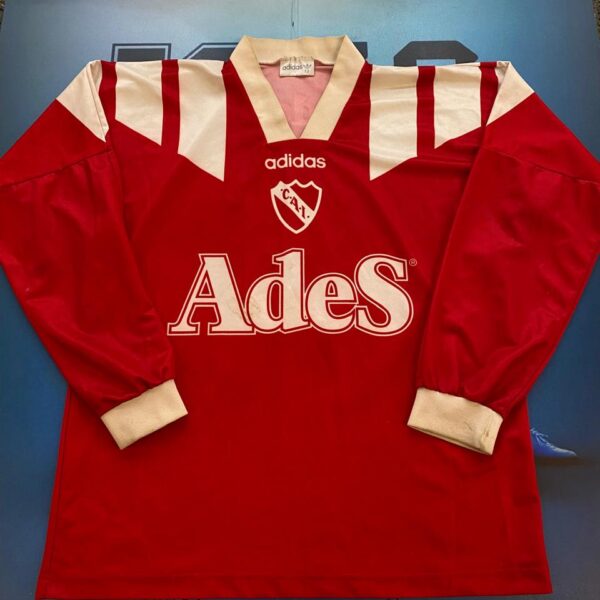 Camiseta mangas largas de Independiente 1992 9 talle 3