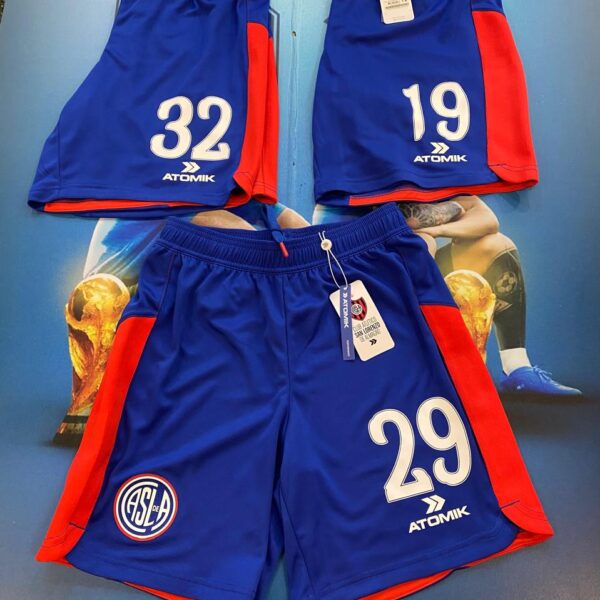 Nuevo short de de san lorenzo atomik 2026 titular