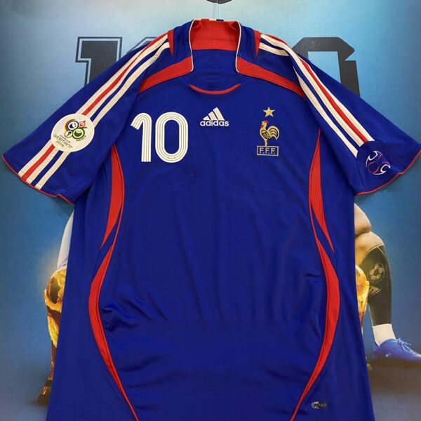 Camiseta de la selección de Francia año 2006 10 Zidane talle S
