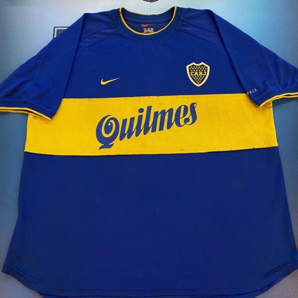 Camiseta de Boca Juniors año 2000 10 talle XL