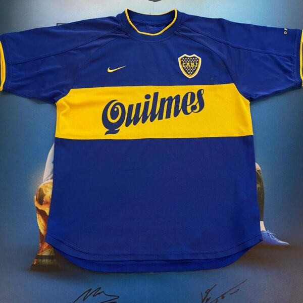 Camiseta de Boca Juniors año 2000 10 talle S