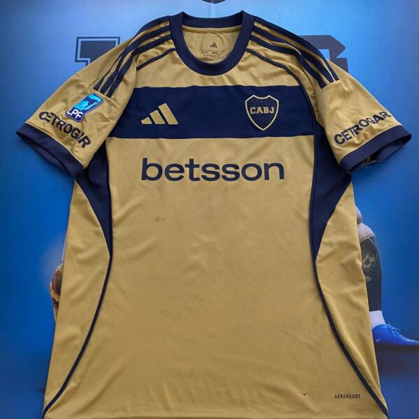 Camiseta alternativa de Boca Juniors 5 Paredes talle M