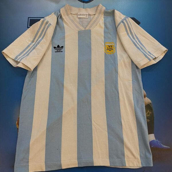 Camiseta de la selección Argentina 1993 10 nro pintura talle 4