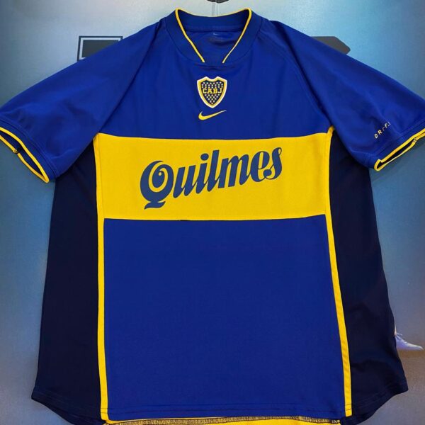 Camiseta de Boca Juniors año 2001 talle L