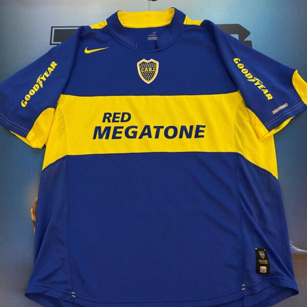 Camiseta de Boca Juniors 2005 2006 10 Insua talle XL
