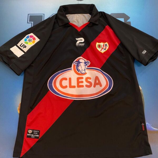 Camiseta del Rayo Vallecano utileria 2010 2011 9 Armenteros talle L matchworn!