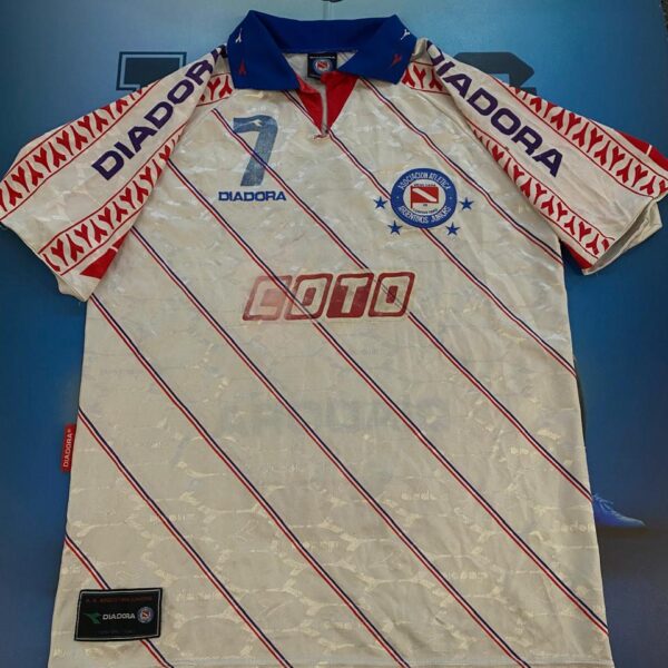 Camiseta de argentinos jrs original de época inferiores 7 talle L