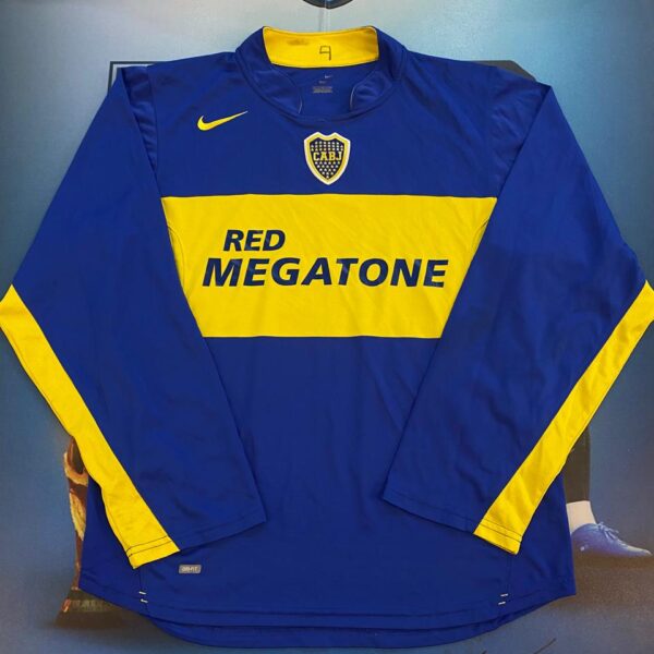 Camiseta mangas largas de Boca Juniors año 2005 5 talle M