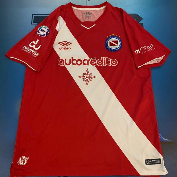 Camiseta de argentinos Jrs talle XL 9 silva !impecable!