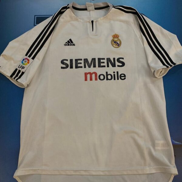 Camiseta del Real Madrid 2003 9 Ronaldo talle XL
