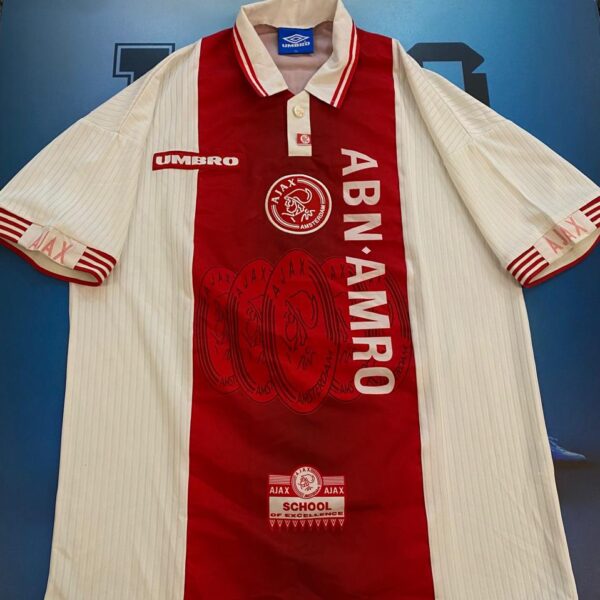 Camiseta del Ajax 1994 1995 10 Litmanen talle XL