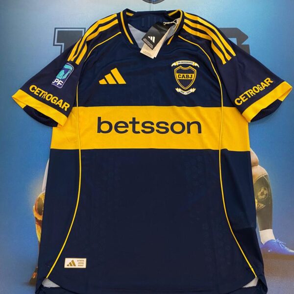 Camiseta de Boca Juniors versión jugador 2026 36 Aranda talle M