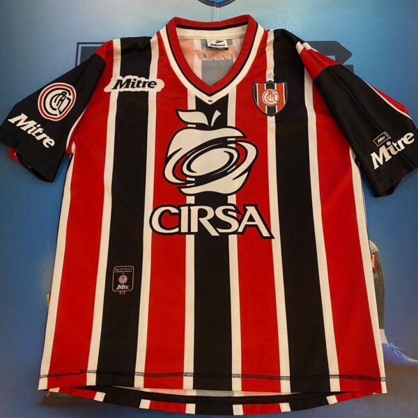 Camiseta de Chacarita 10 la vieja Moreno talle S