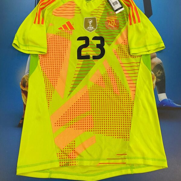 Buzo de arquero de la selección argentina talle L 23 martinez!