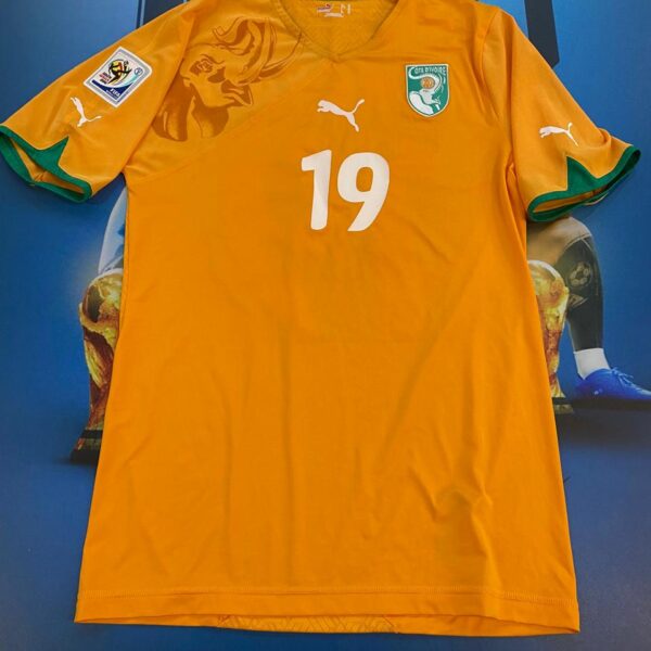 Camiseta de la selección de Costa de Marfil talle XL original de epoca’