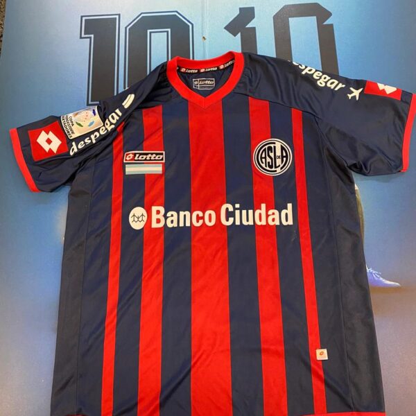 Camiseta de San Lorenzo copa libertadores 2014 11 Correa talle L