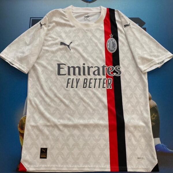 Camiseta alternativa del Milán 10 Rafa Leão talle M