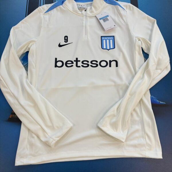 Buzo de entrenamiento de Racing Nike 2026 talle  M !