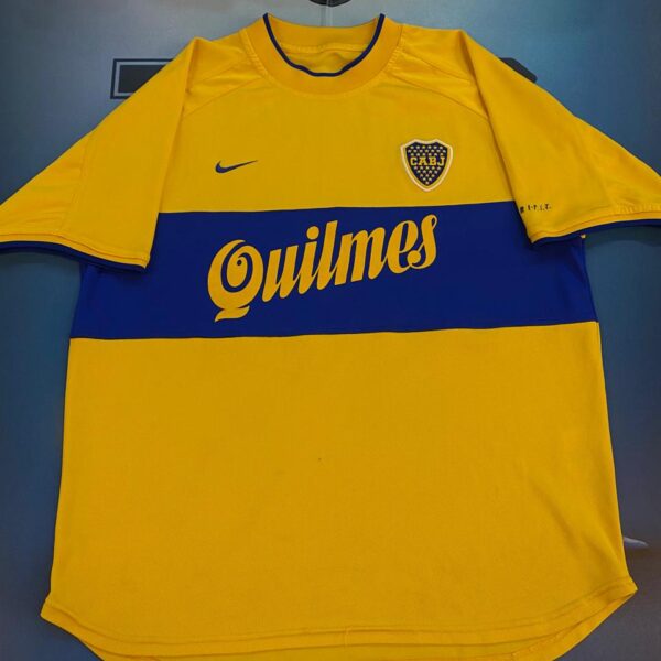 Camiseta alternativa de Boca Juniors año 2000 13 talle XL
