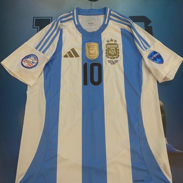 Camiseta de la selección Argentina copa America 2024 10 Messi talle L