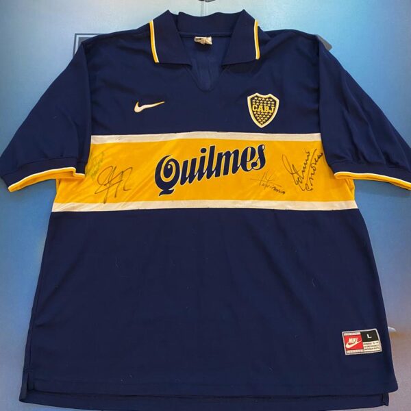 Camiseta de Boca Juniors 1997 talle L
