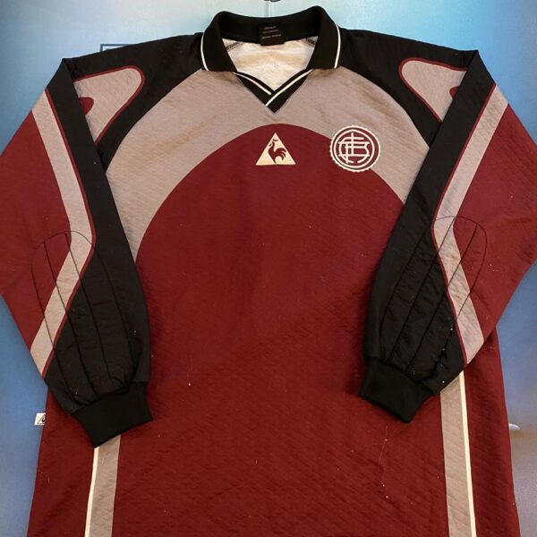 Buzo de arquero de Lanus 2000 2001 1 nro pintura talle 5