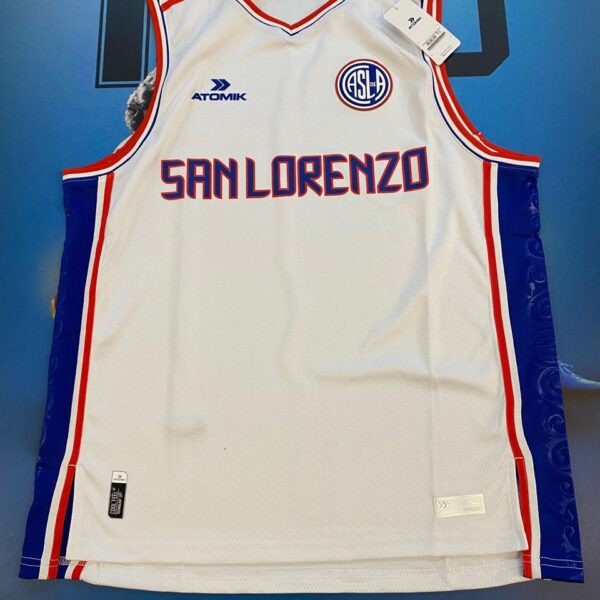 Camiseta alternativa de Basquet 2026 San lorenzo!