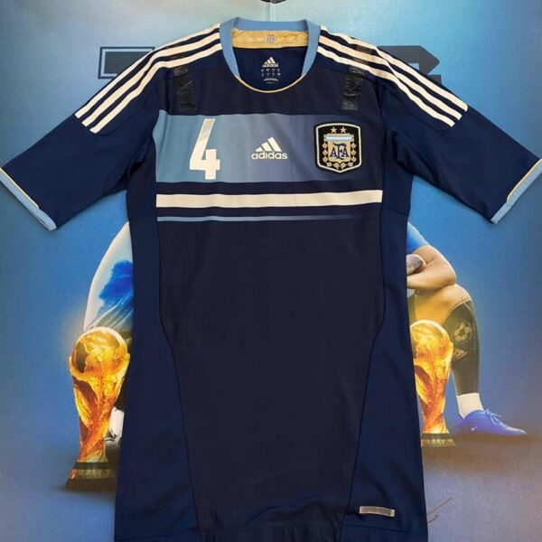 Camiseta alternativa de la selección argentina  versión jugador 4 talle 6