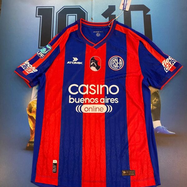 Camiseta de San Lorenzo homenaje al papa 2026 jugador a eleccion!