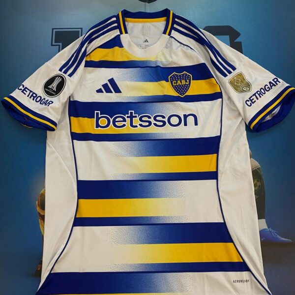 Camiseta alternativa de Boca Juniors 5 Paredes talle L