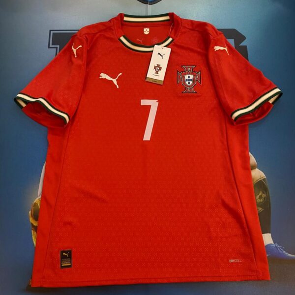 Camiseta de la selección de Portugal 7 Ronaldo talle M