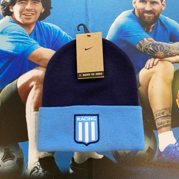 Gorro de lana de racing nike 2026 talle adulto!