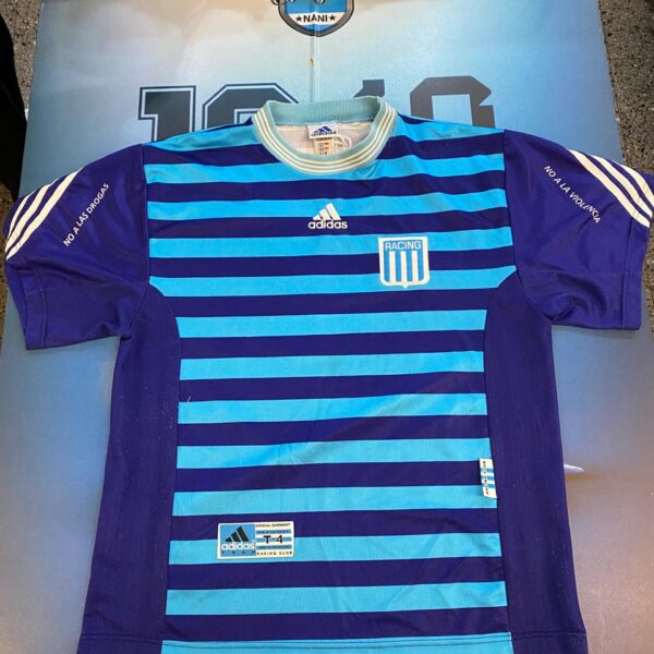 Camiseta alternativa de racing año 1998 1999 8 talle 4