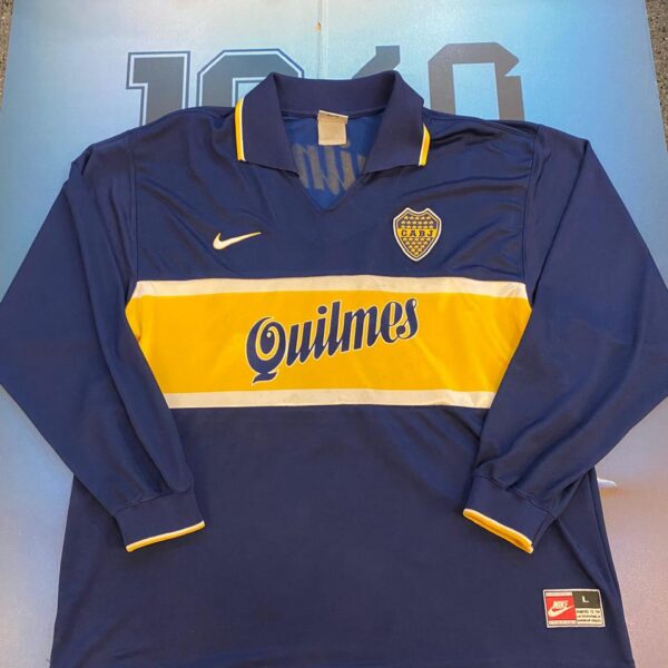 MATCHWORN camiseta usada por Diego Armando Maradona vs newells convirtiendo el último gol de su carrera. 10