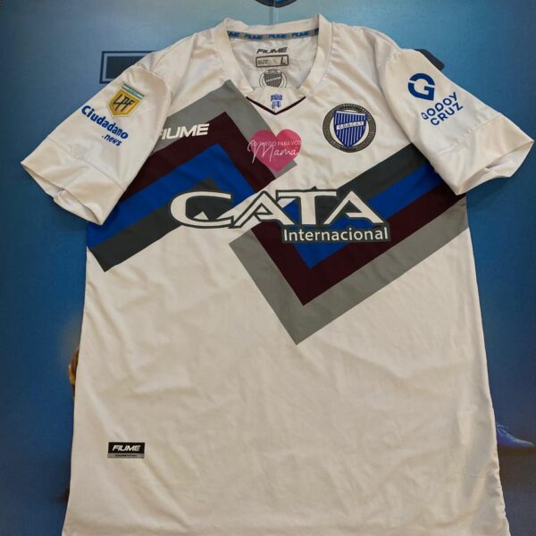 Camiseta de Godoy Cruz utileria 3 Moran talle L