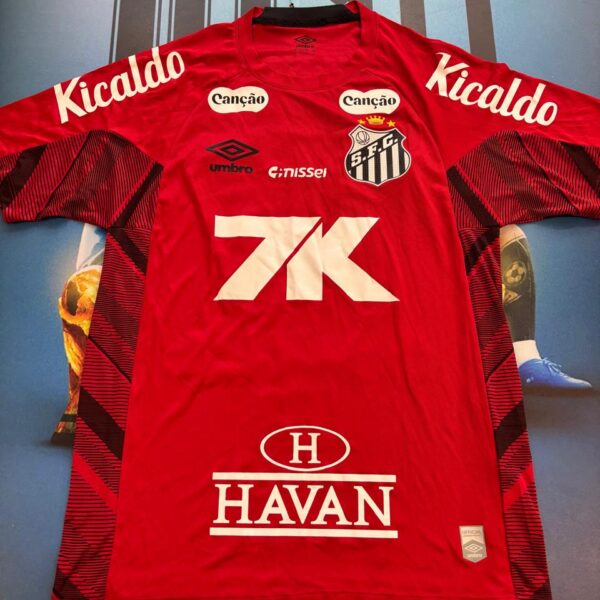 Camiseta de arquero santos utileria talle M 77 !