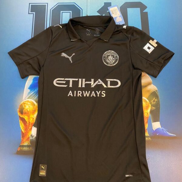 Camiseta alternativa del Manchester City talle XS  10 cherki