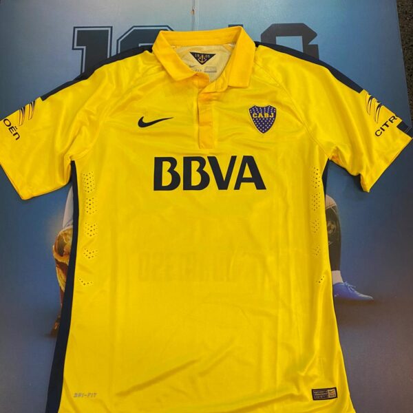 matchworn Camiseta de boca talle XL usada por Guillermo burdisso  24 burdisso