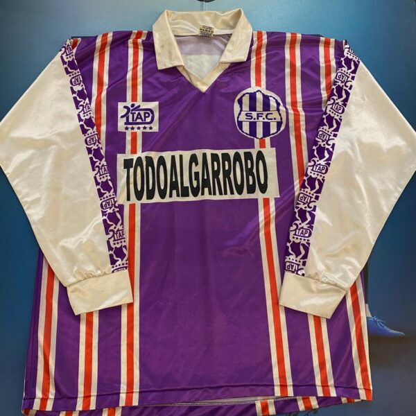 Camiseta mangas largas de Sacachispas temporada 1995 1996 13 talle L