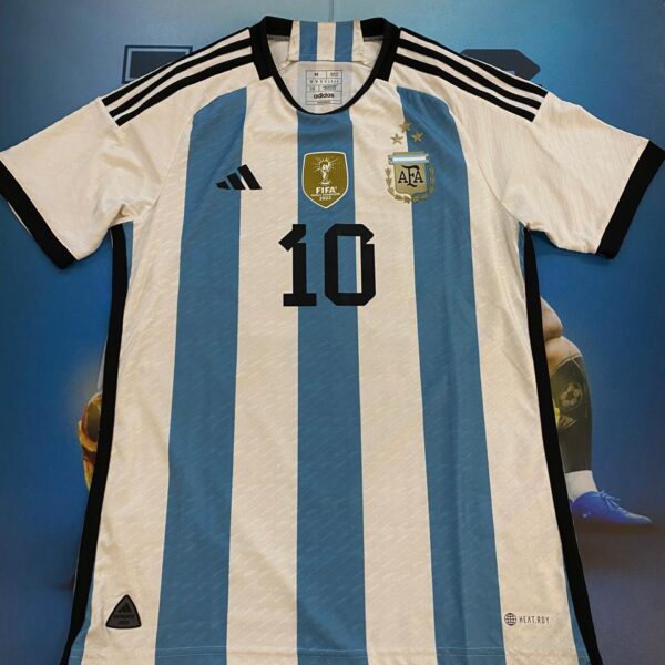 Camista de la selección Argentina versión jugador 10 Messi talle M