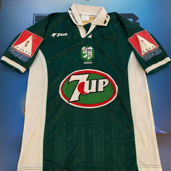 Camiseta del Deportivo Platense de Honduras utileria 15 talle XL