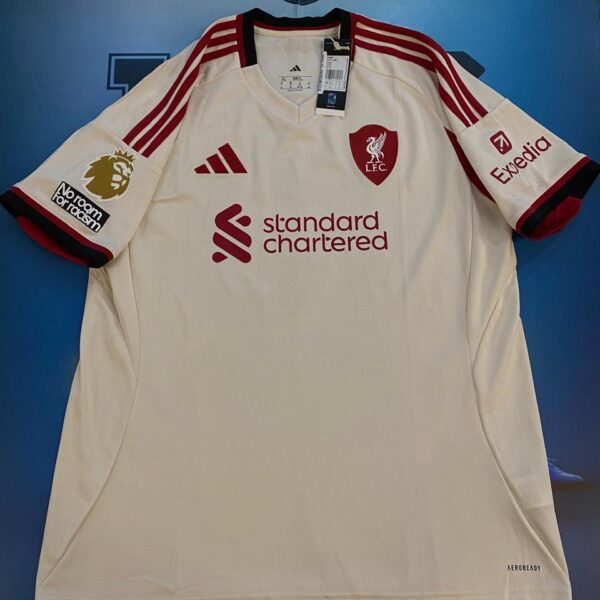 Camiseta del Liverpool 10 Mac Allister talle XL