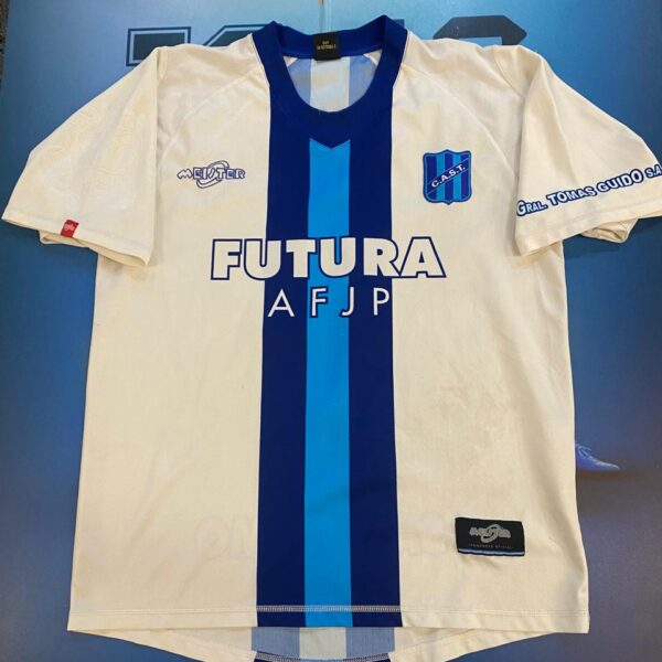 MATCHWORN Camiseta de san Telmo alternativa usada en juego original de época talle XL 11
