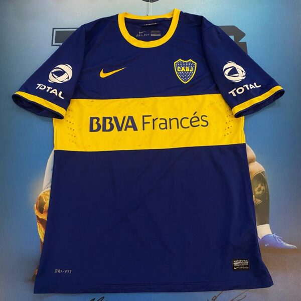 Camiseta de Boca Juniors 2012 2013 10 Roman versión jugador talle L