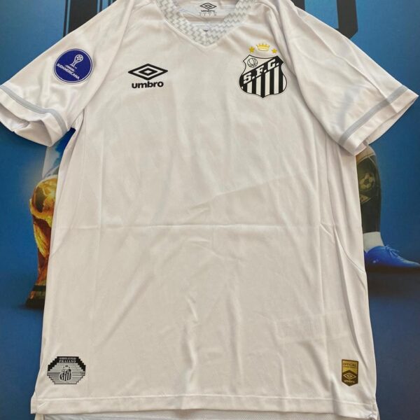 Camiseta titular de Santos talle S neymar !