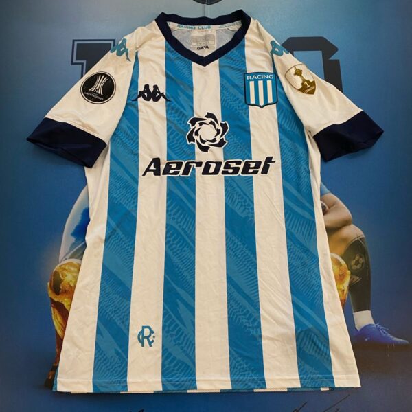 Camiseta de Racing Club copa libertadores 2021 19 Miranda talle S