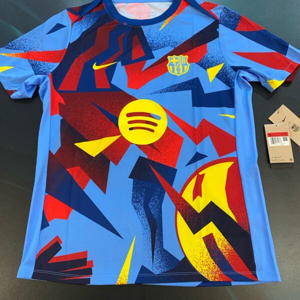 Remera pre match del Barcelona talle L