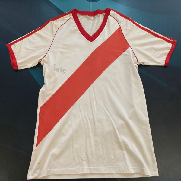 Camiseta de River Plate años 80 10 nro pintura talle 44